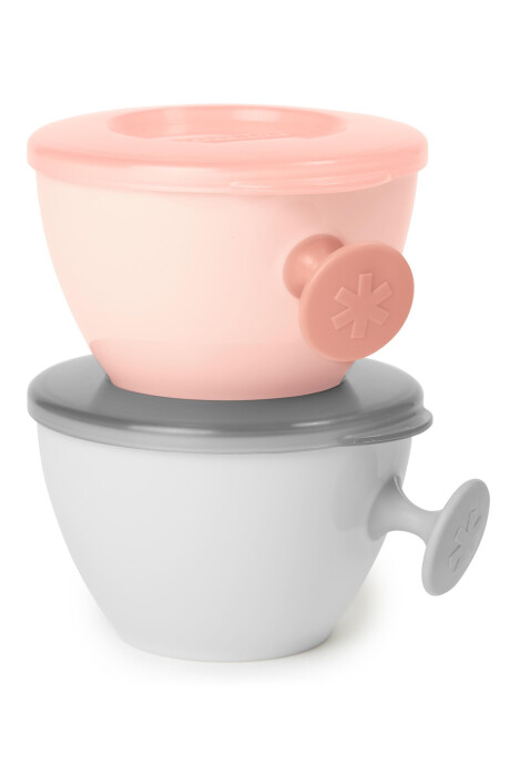 Set dos tuppers de fácil agarre 240ml Sin color