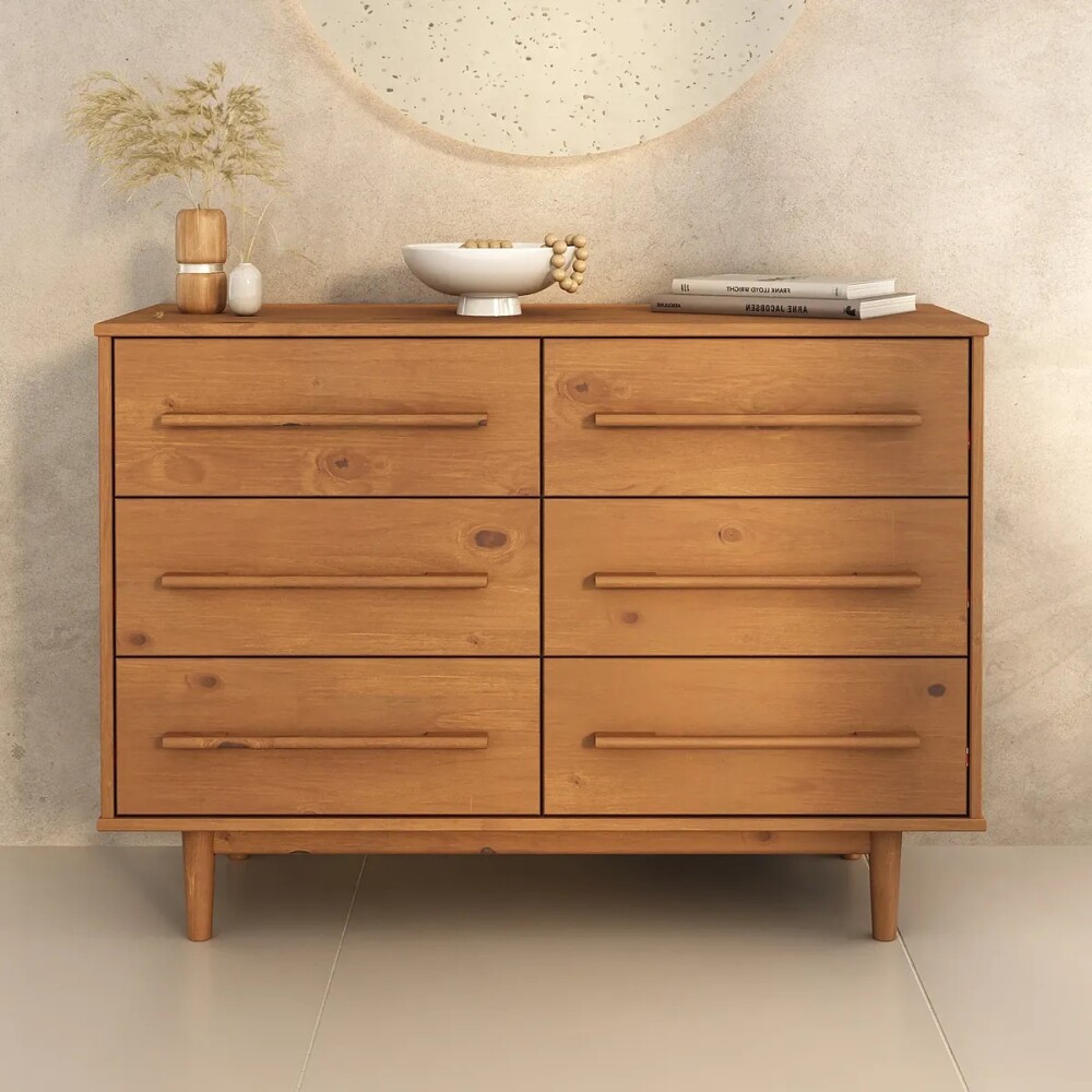 COMODA CAJONERA MADERA MACIZA 6 CAJONES COMODA CAJONERA MADERA MACIZA 6 CAJONES