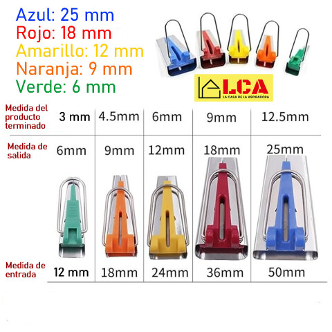 Herramienta De Costura Para Cinta Bies Herramienta De Costura Para Cinta Bies