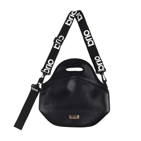 Lunchera de Neopreno Brio LB121-BLK Big Bro con Correa NEGRO