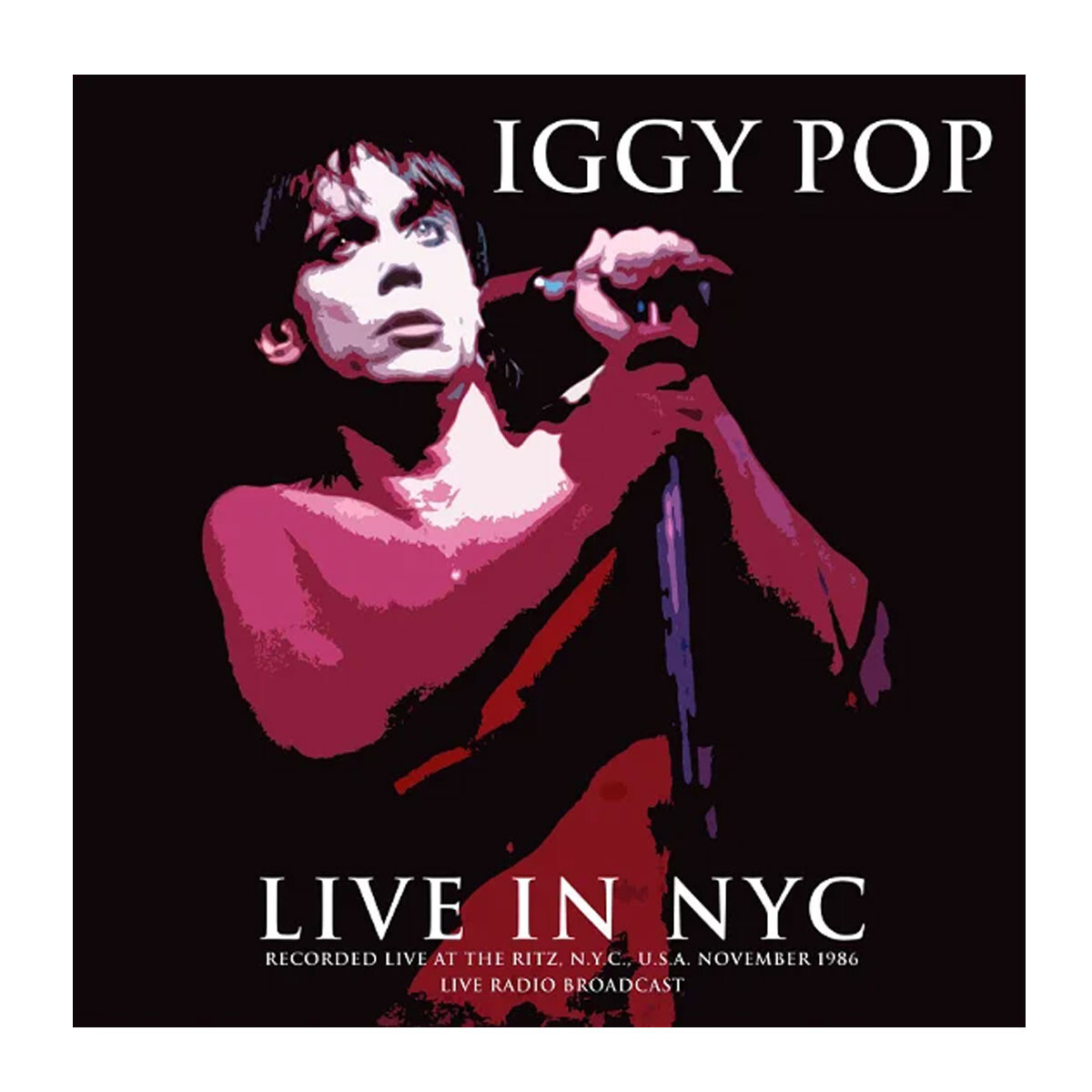 Iggy Popbest Of Live In Nyc 1986lp 