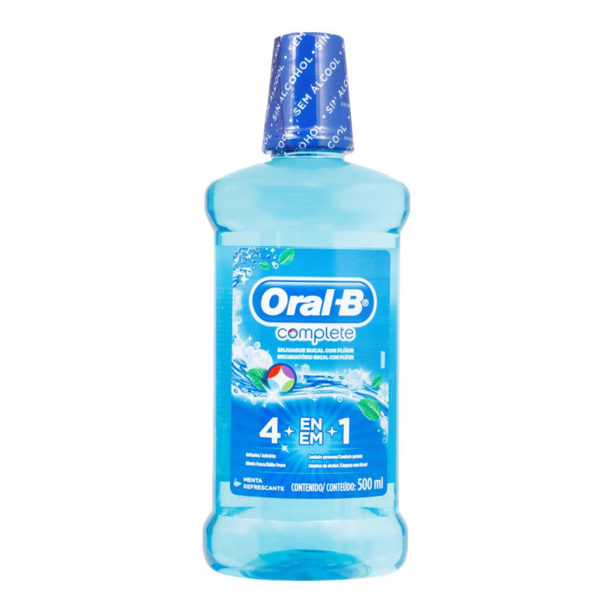 ORAL-B ENJUAGUE COMPLETE 4EN1 500 ML 