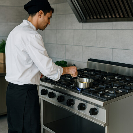 Anafe de 6 Fuegos con Base a Gas/Supergas 1 Anafe de 6 Fuegos con Base a Gas/Supergas 1