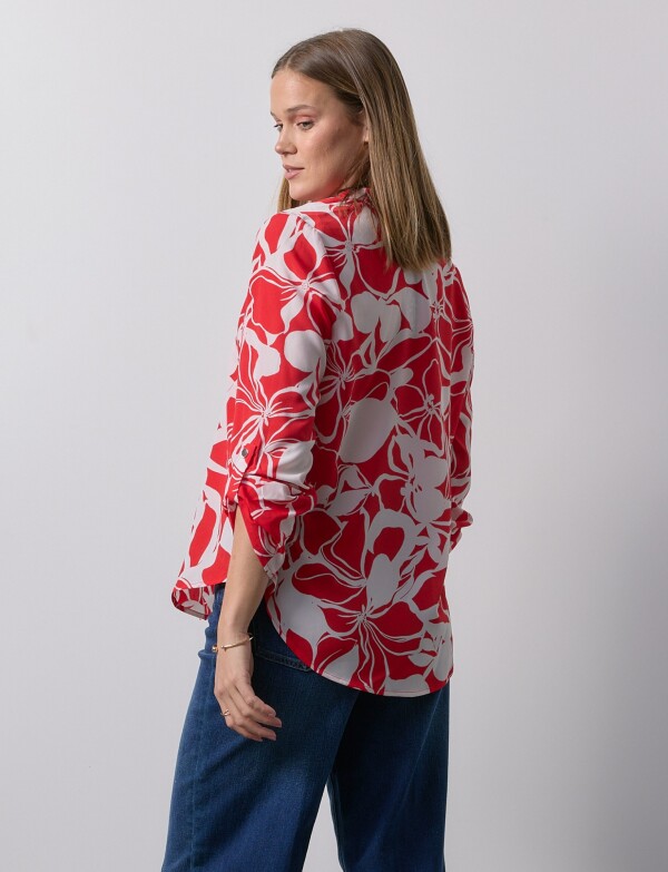 Blusa Printed ROJO/MULTI