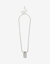Cadena Corta con Dije Metal Cadena Con Dije Acero Men´s Collection - Plateado