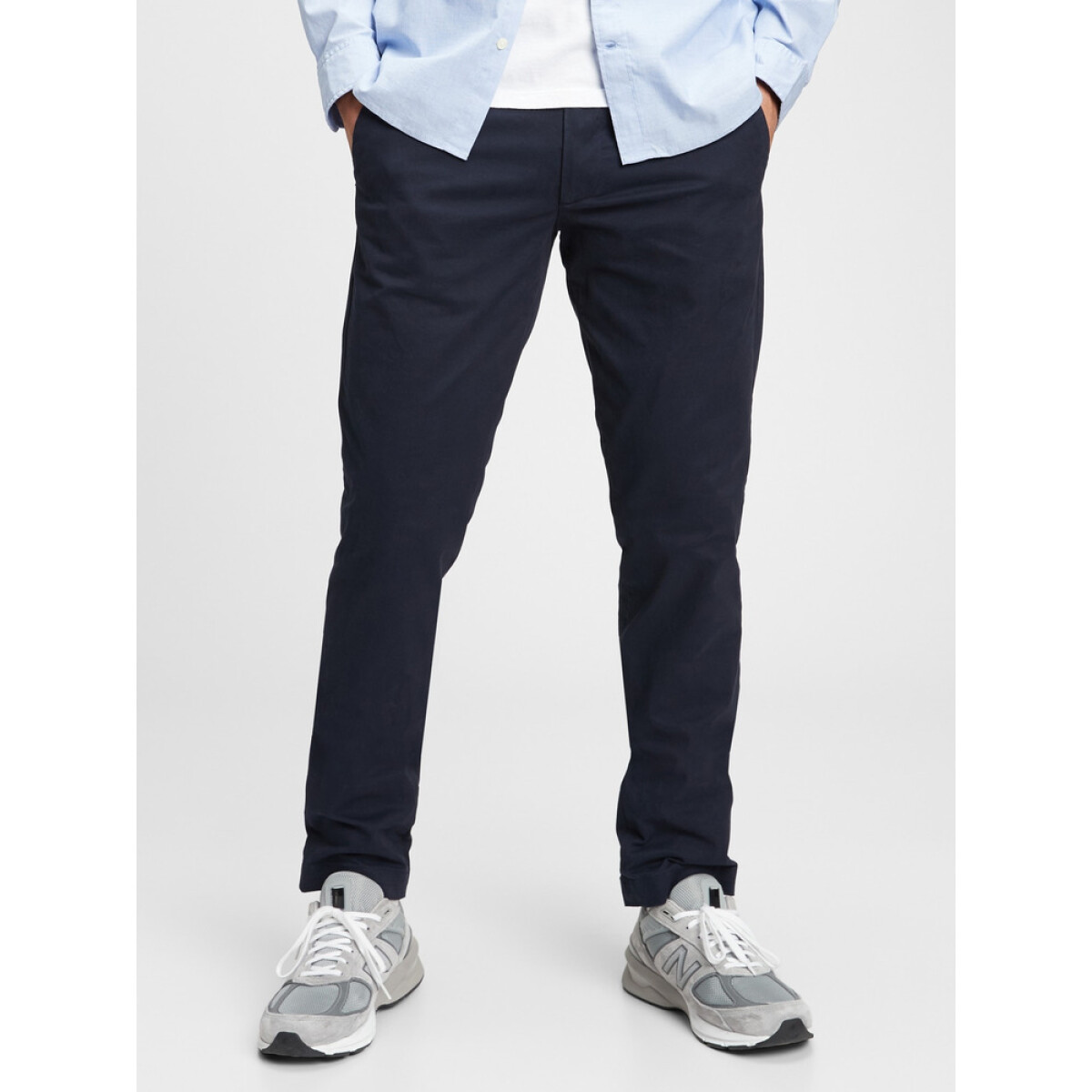 SLIM PERFORMANCE STRETCH KHAKI - NEW CLASSIC NAVY 