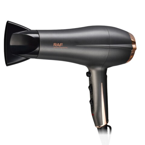 Secador de pelo 2200W eléctrico con boquilla de peinado - RAF - R409B Secador de pelo 2200W eléctrico con boquilla de peinado - RAF - R409B