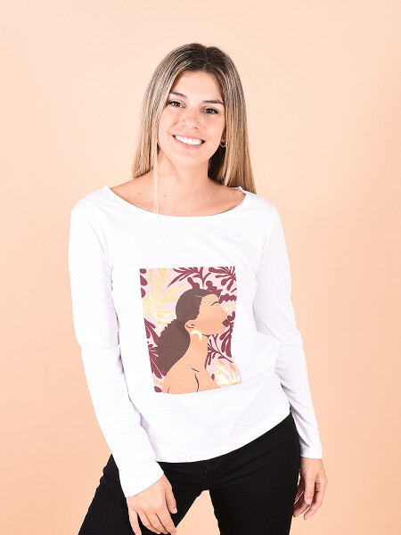 REMERA MARU BLANCO