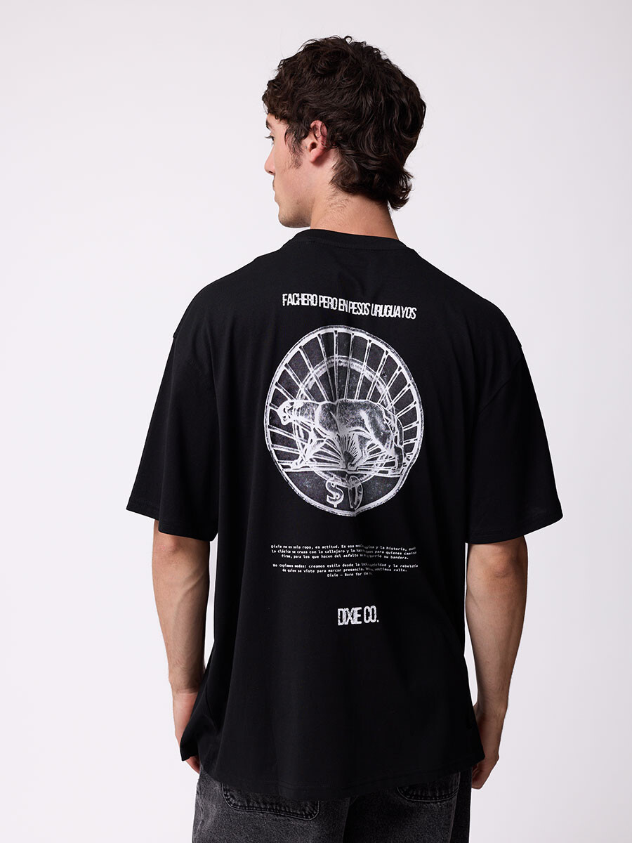 T-SHIRT JULAN DIXIE Negro