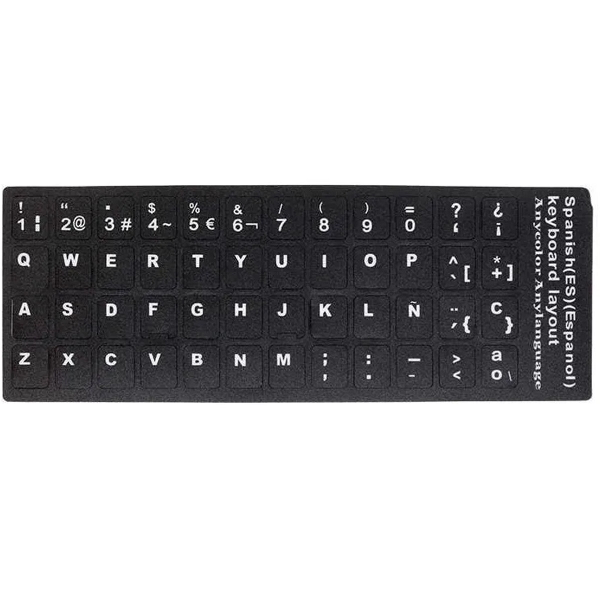 Teclado Español Adhesivo Stl01 - TECLADO ESPA? OL ADHESIVO STL01 OLT 