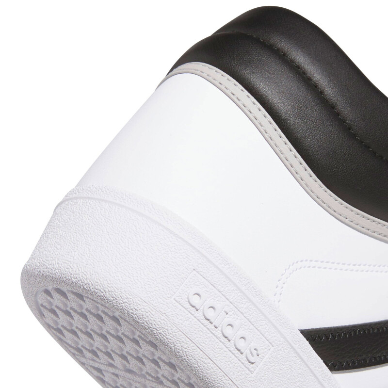 Championes Unisex Adidas Hoops 4.0 Mid Blanco - Negro - Gris