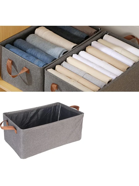 CAJA ORGANIZADORA GRIS