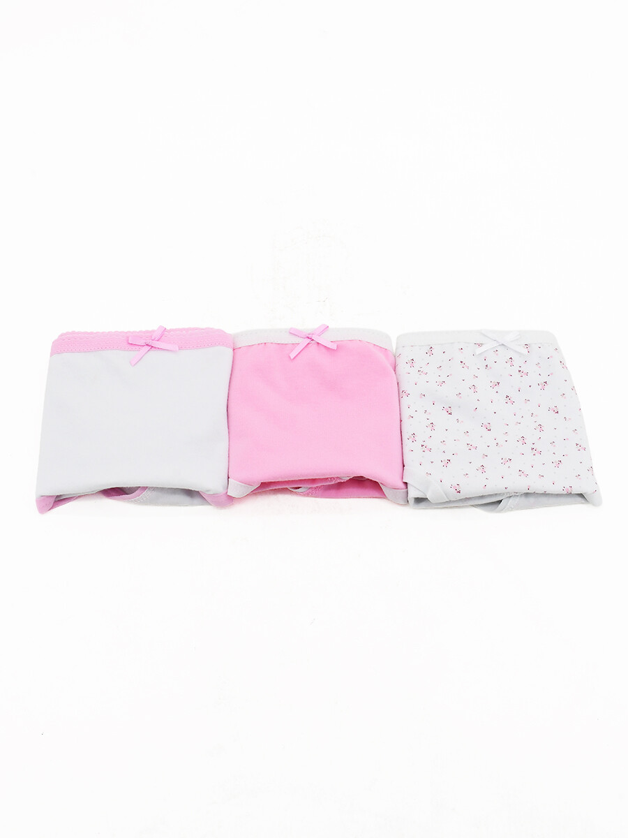 BOMBACHA PACK X3 - ROSADO 