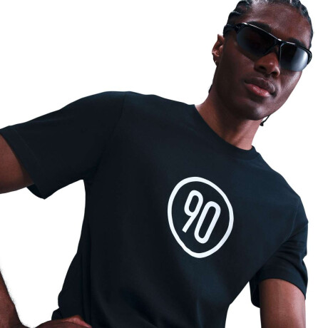 Remera Nike Total 90 Soccer de Hombre Negro