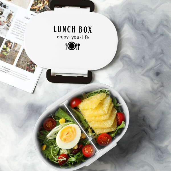 Bento Box B&W 650 ml blanco