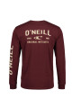 Remera Manga Larga O'Neill Essential Rojo