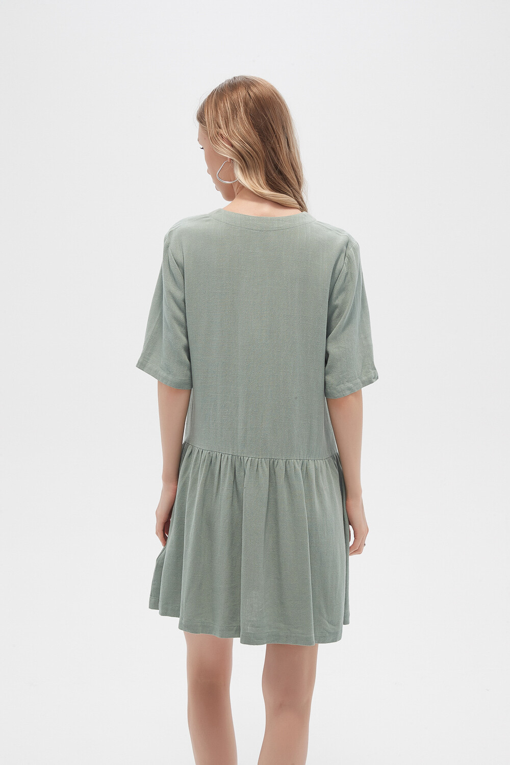 Vestido Kani Verde Azulado