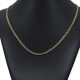 Cadena en oro 18k amarillo. Largo 40 cm Cadena en oro 18k amarillo. Largo 40 cm