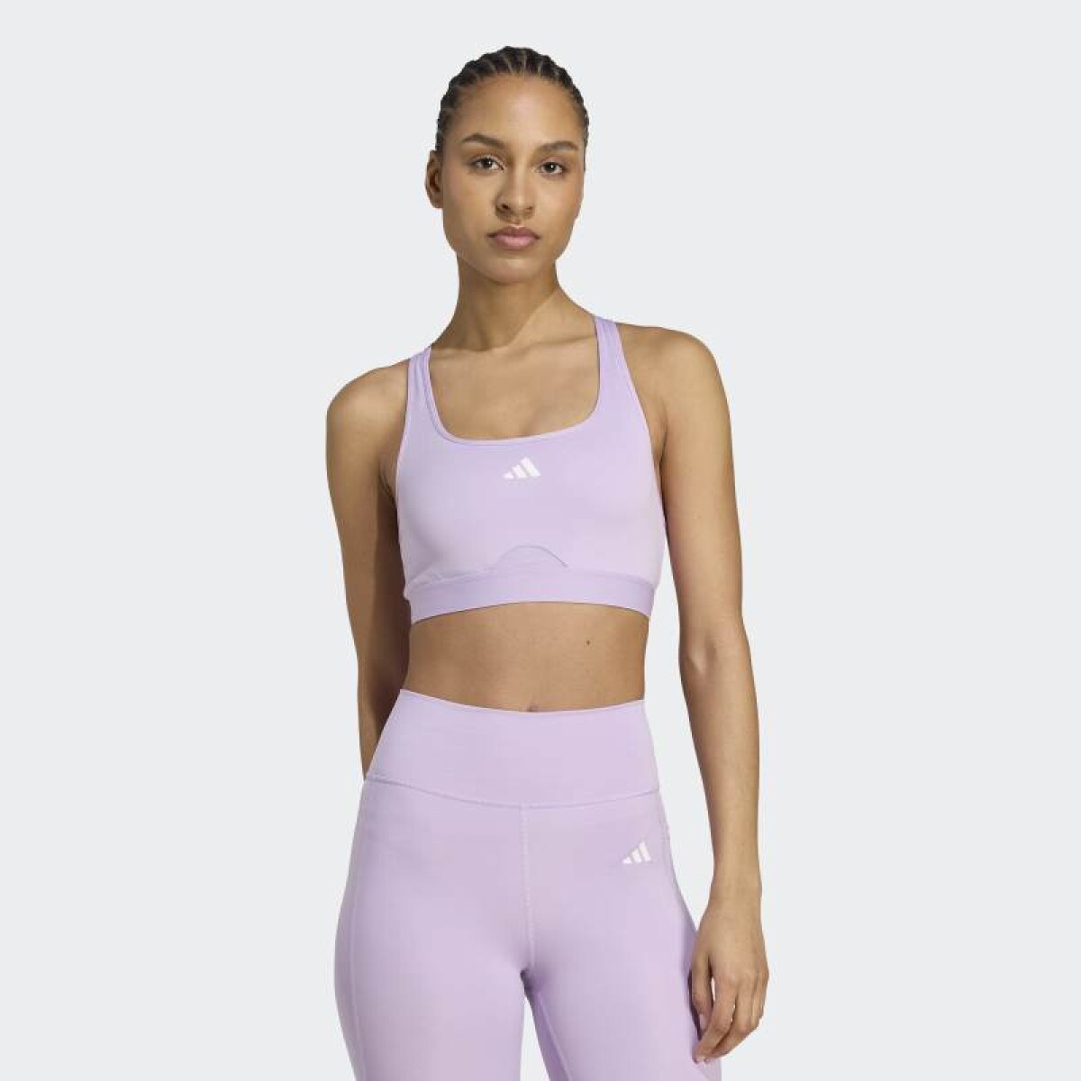 Top Adidas Powerreact - Violeta 