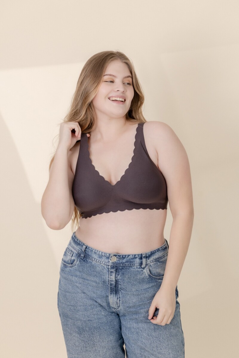 Top sin Costuras. Negro