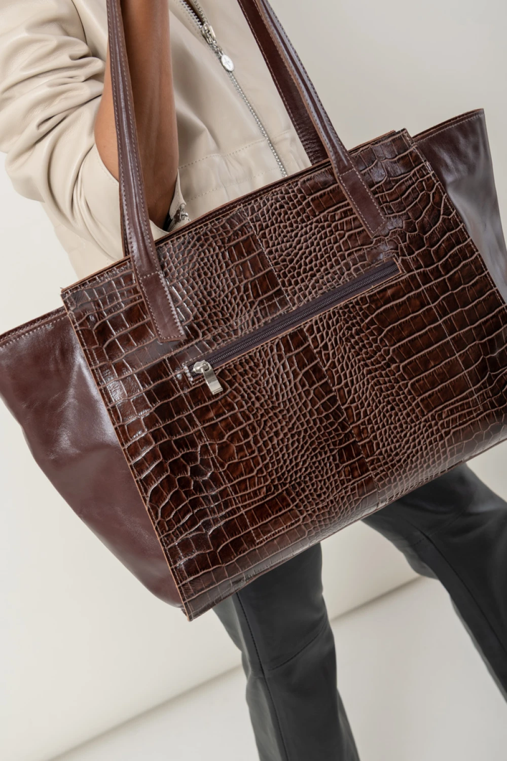 Bolso Office marron n/a