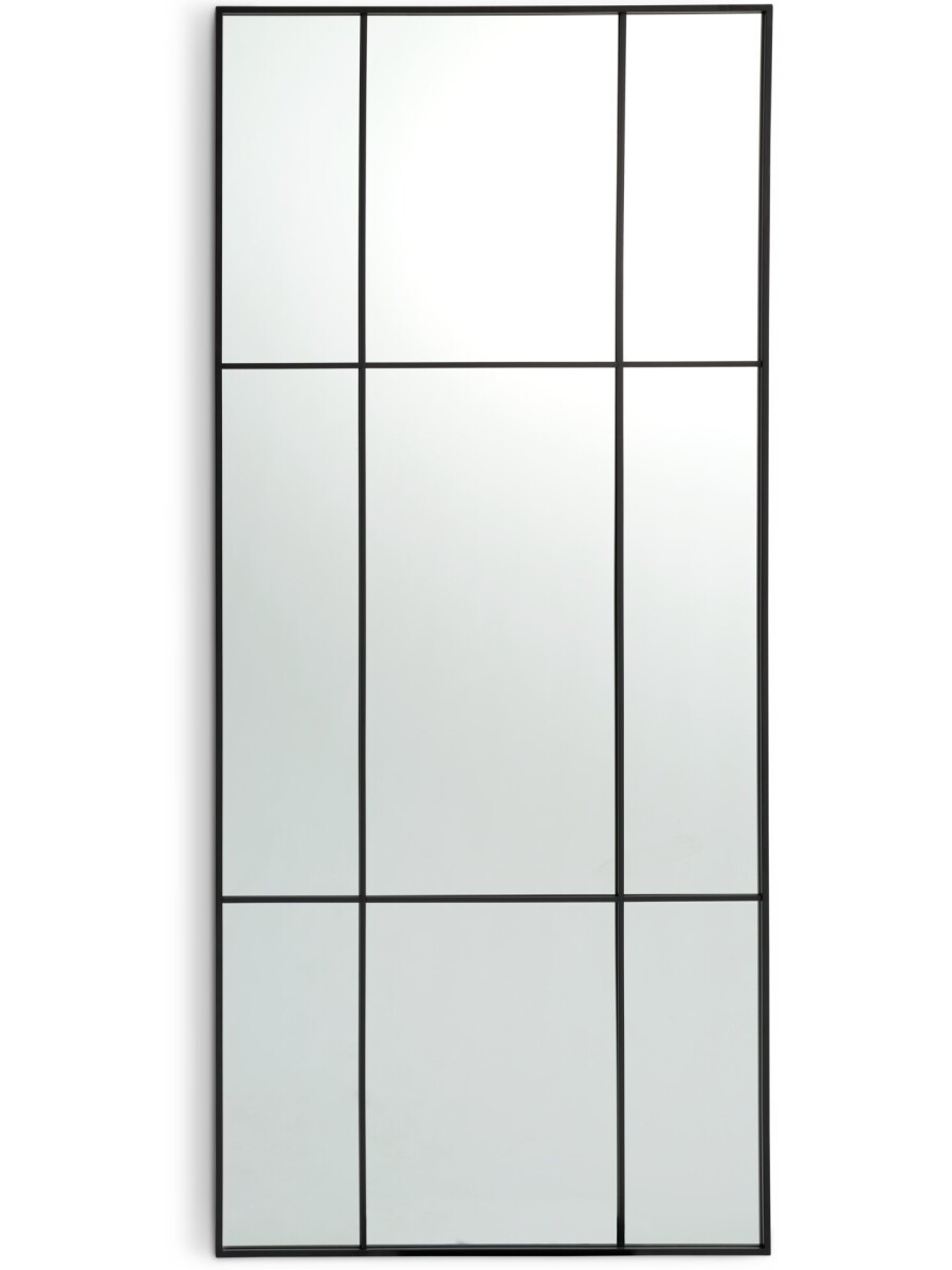 Espejo STUDSTRUP 80x180 negro - Negro 