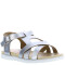 Sandalias de Niña MINI Miss Carol MARY cruzada Plateado