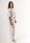Palazo 100% lino con cinto incluido Made in Italy Palazo 100% lino con cinto incluido Made in Italy