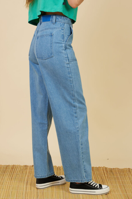 JEAN ELESA RUSTY Azul Claro