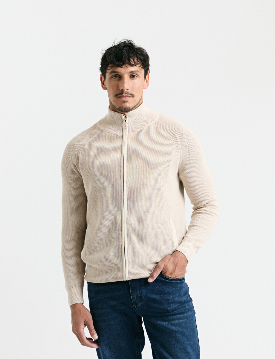 470658 CARDIGAN HARRY Beige