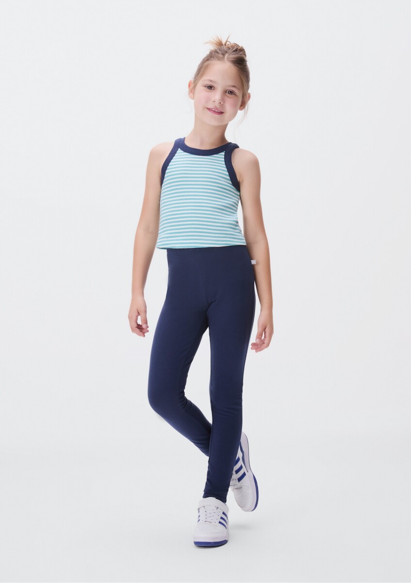 CALCA LEGGING FEM - AZUL ESCURO 