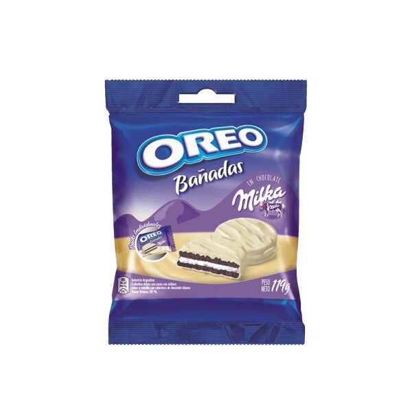 OREO BAÑADAS CHOCO BLANCO UY 16X119G OREO BAÑADAS CHOCO BLANCO UY 16X119G