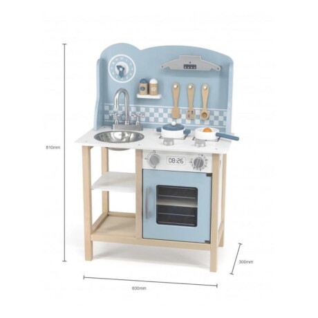 Cocina Infantil Polar B con Accesorios AZUL