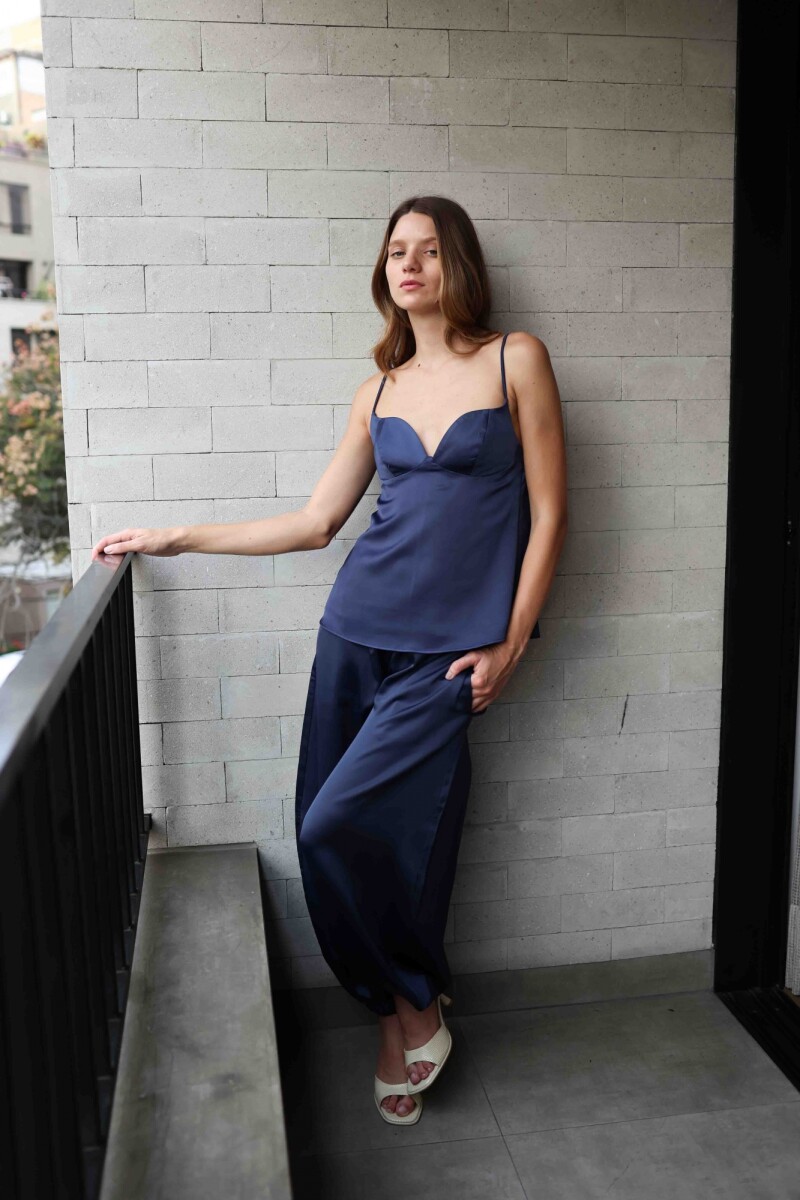 PANTALON BALI AZUL