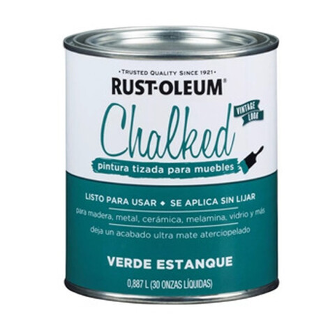 BROCHABLE RUST OLEUM VERDE ESTANQUE 0.887 LT BROCHABLE RUST OLEUM VERDE ESTANQUE 0.887 LT