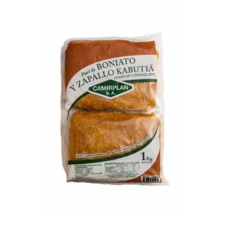 Puré de boniato, zapallo y kabutiá 1 kg Puré de boniato, zapallo y kabutiá 1 kg