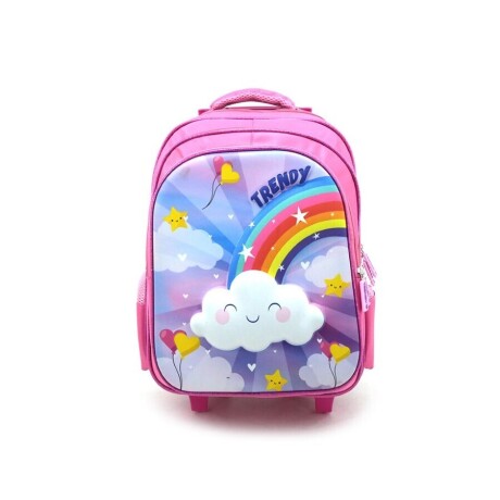 Mochila Carrito Trendy Estampa 3D ARCOIRIS