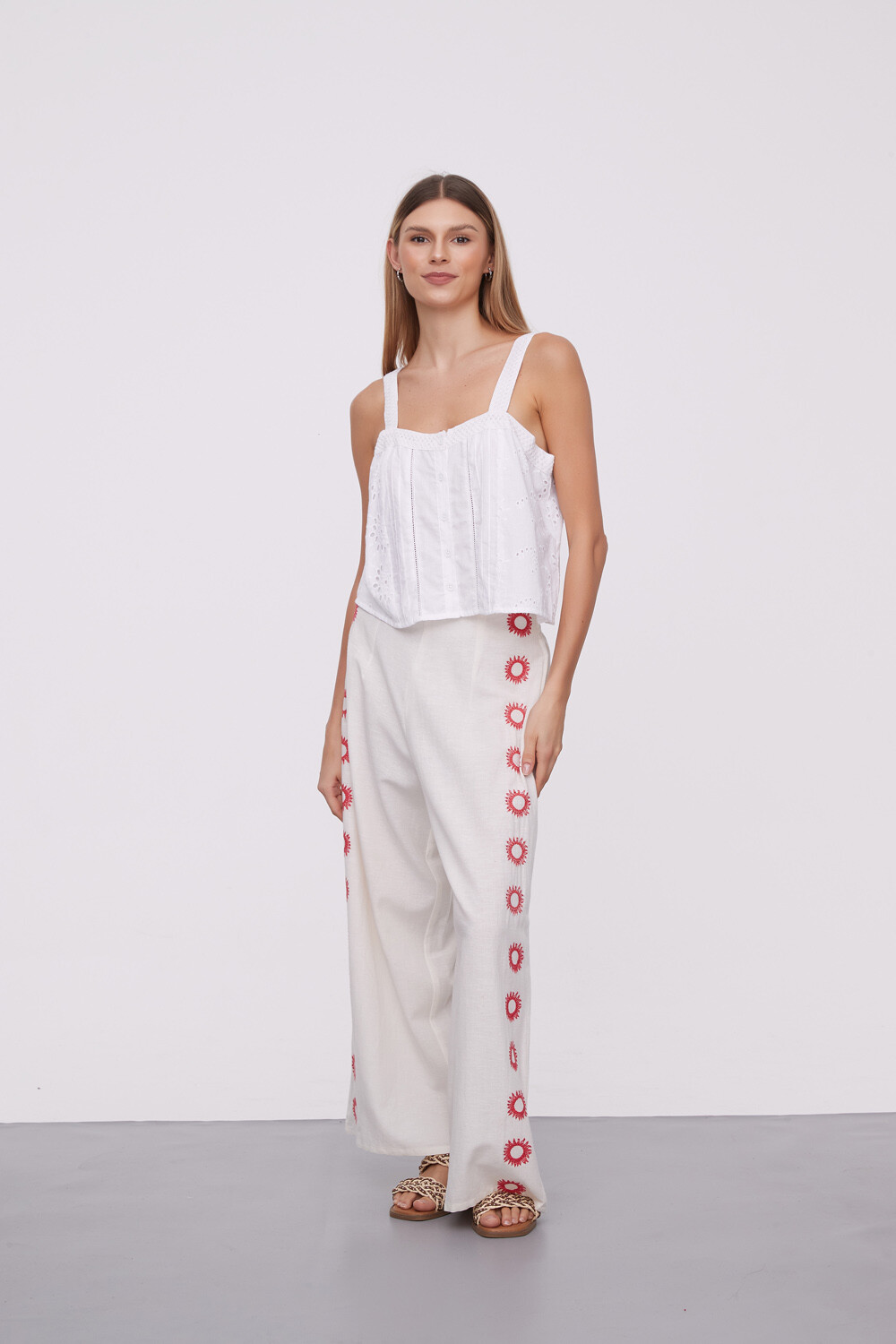 Pantalon Vickie Marfil / Off White