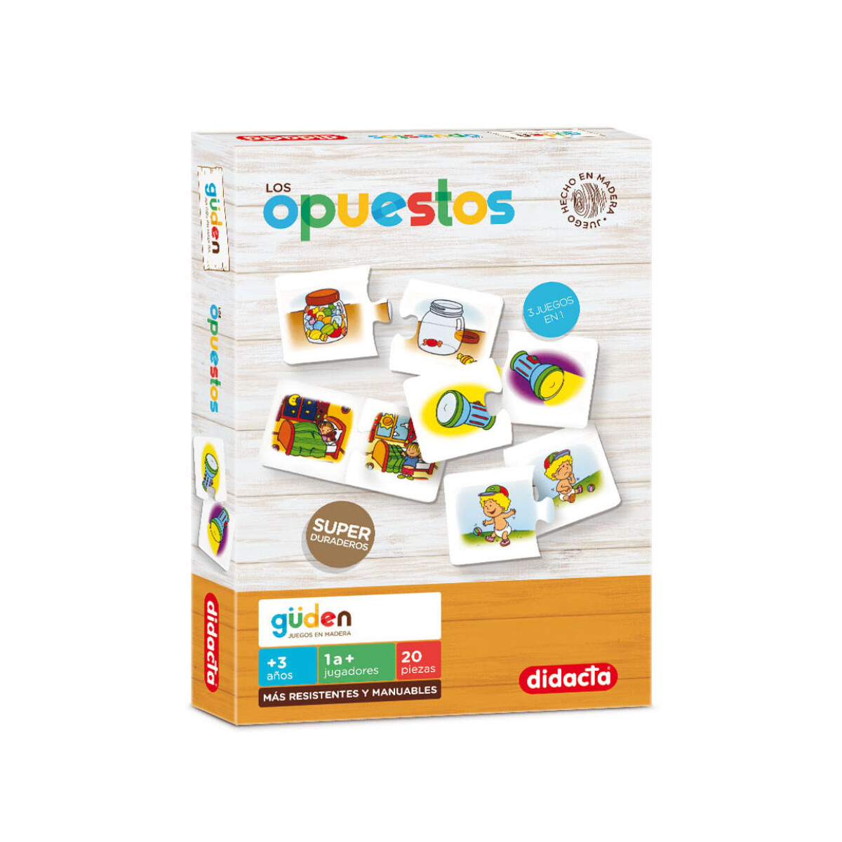 Juego De Mesa Los Opuestos 
