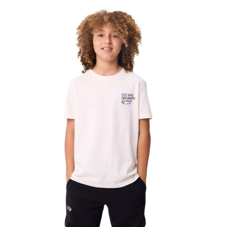 Remera Rusty Kalbar Niño Blanco