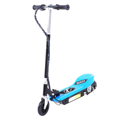 Monopatín Eléctrico Pleglable K 100W 70KGS CELESTE-NEGRO