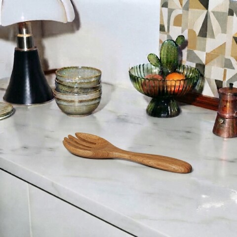Cuchara de cocina para servir madera de acacia Cuchara de cocina para servir madera de acacia