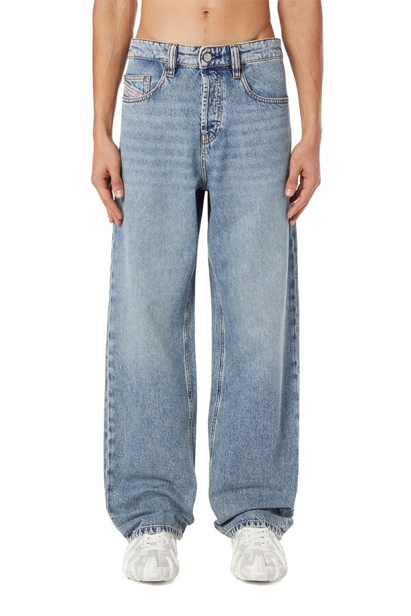 Jean Para Hombre 2001 D-Macro Gris