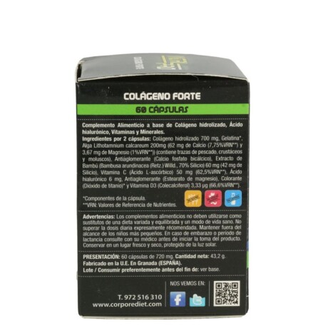 Colágeno Forte Vital Pro x 60 Caps CORPORE Colágeno Forte Vital Pro x 60 Caps CORPORE