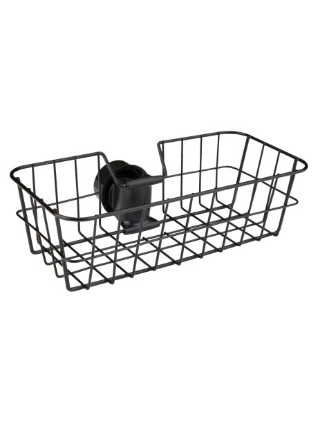 Cesta para de ducha NACKA negro Cesta para de ducha NACKA negro