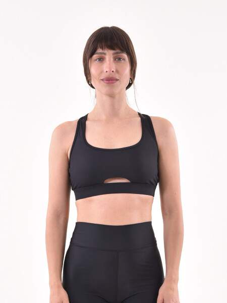 TOP SABATINI PLAIN NEGRO