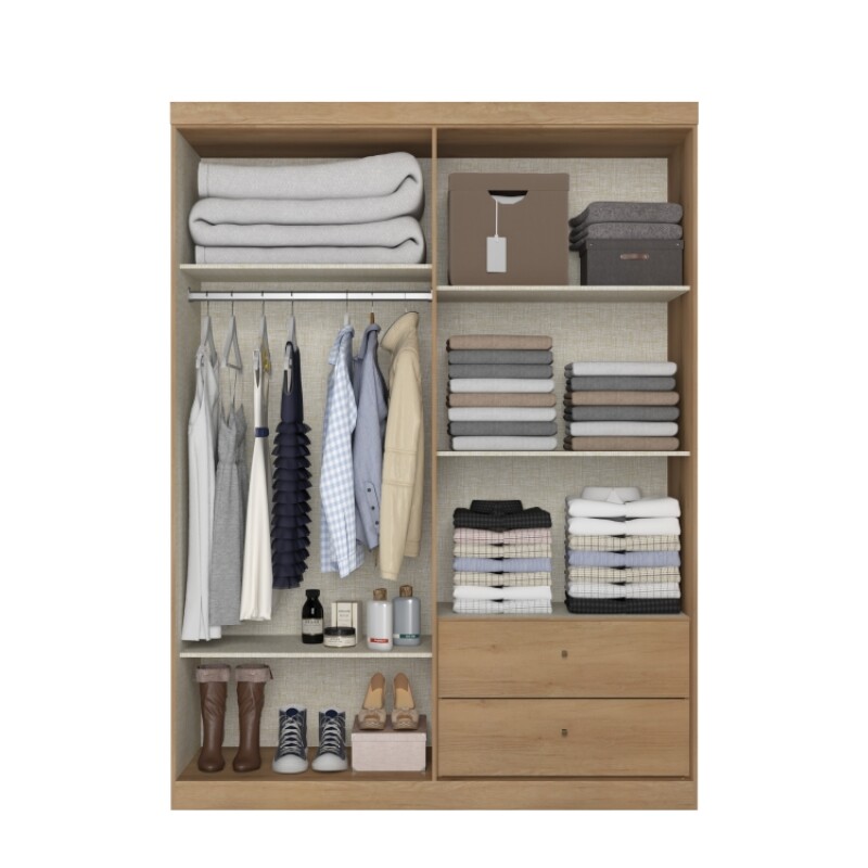 Armario Prisma Capuccino/Off White 5781 4 Puertas / 2 Cajones Armario Prisma Capuccino/Off White 5781 4 Puertas / 2 Cajones