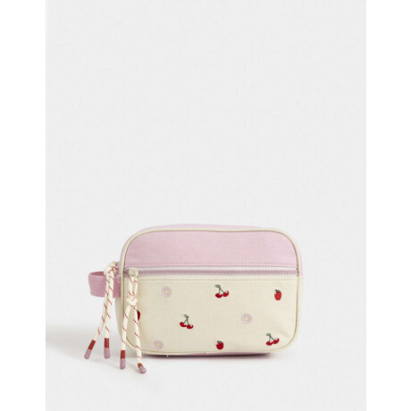 Portacosméticos Infantil Frutitas Combinacion Bicolor