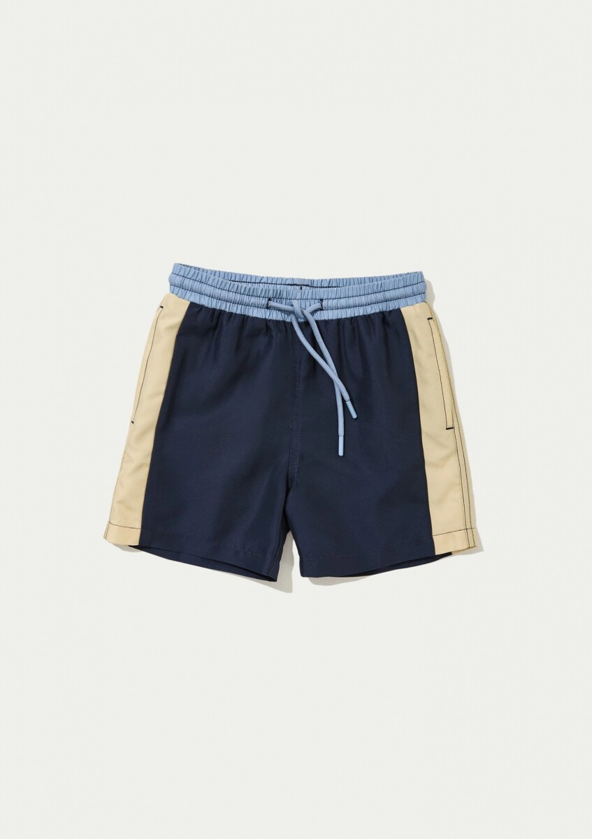 SHORT DE BAÑO INFANTIL - AZUL 