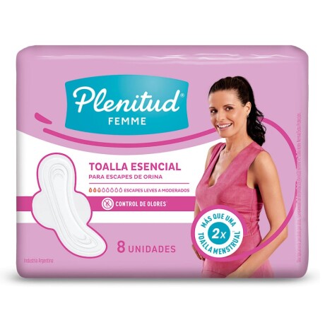 Toallas Femeninas Plenitud Femme Especial 8 Unidades Toallas Femeninas Plenitud Femme Especial 8 Unidades